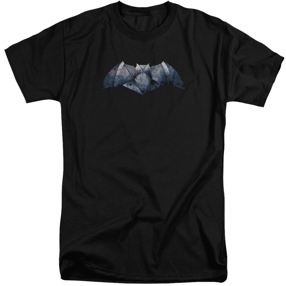 Batman v Superman Plated Bat Logo - Men's Tall Fit T-Shirt Men's Tall Fit T-Shirt Batman   