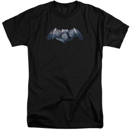 Batman v Superman Plated Bat Logo - Men's Tall Fit T-Shirt Men's Tall Fit T-Shirt Batman   