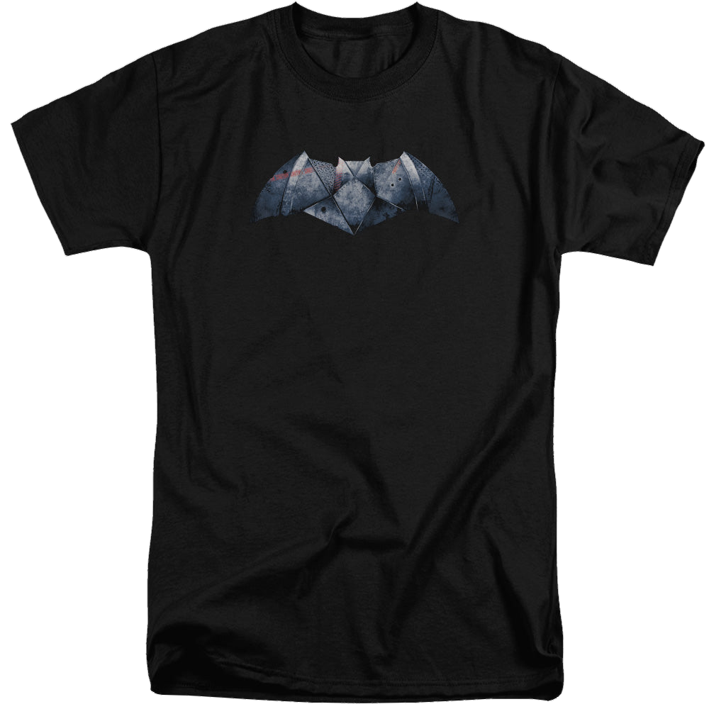 Batman v Superman Plated Bat Logo - Men's Tall Fit T-Shirt Men's Tall Fit T-Shirt Batman   