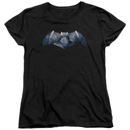Batman v Superman Plated Bat Logo - Women's T-Shirt Women's T-Shirt Batman   