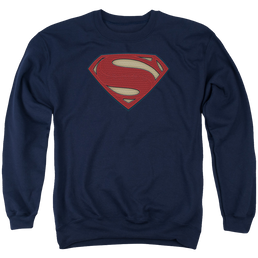 Batman v Superman Super Movie Logo - Men's Crewneck Sweatshirt Men's Crewneck Sweatshirt Batman   