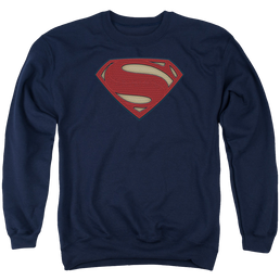 Batman v Superman Super Movie Logo - Men's Crewneck Sweatshirt Men's Crewneck Sweatshirt Batman   