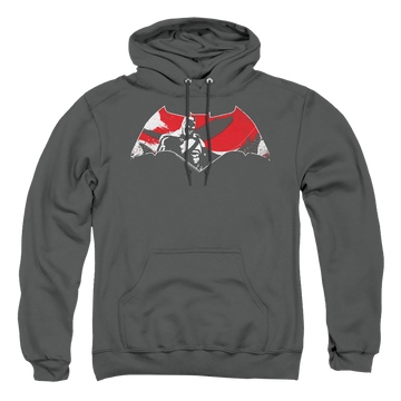 Batman v Superman Armor Splatter Logo - Pullover Hoodie Pullover Hoodie Batman   