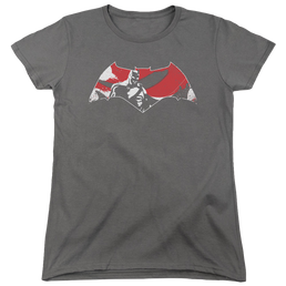 Batman v Superman Armor Splatter Logo - Women's T-Shirt Women's T-Shirt Batman   
