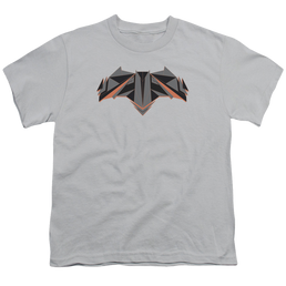 Batman v Superman Tech Bat Logo - Youth T-Shirt Youth T-Shirt (Ages 8-12) Batman   