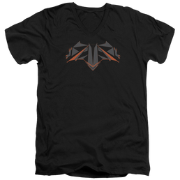 Batman v Superman Tech Bat Logo - Men's V-Neck T-Shirt Men's V-Neck T-Shirt Batman   