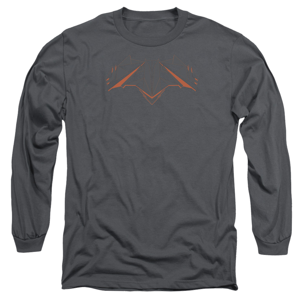 Batman v Superman Tech Bat Logo - Men's Long Sleeve T-Shirt Men's Long Sleeve T-Shirt Batman   