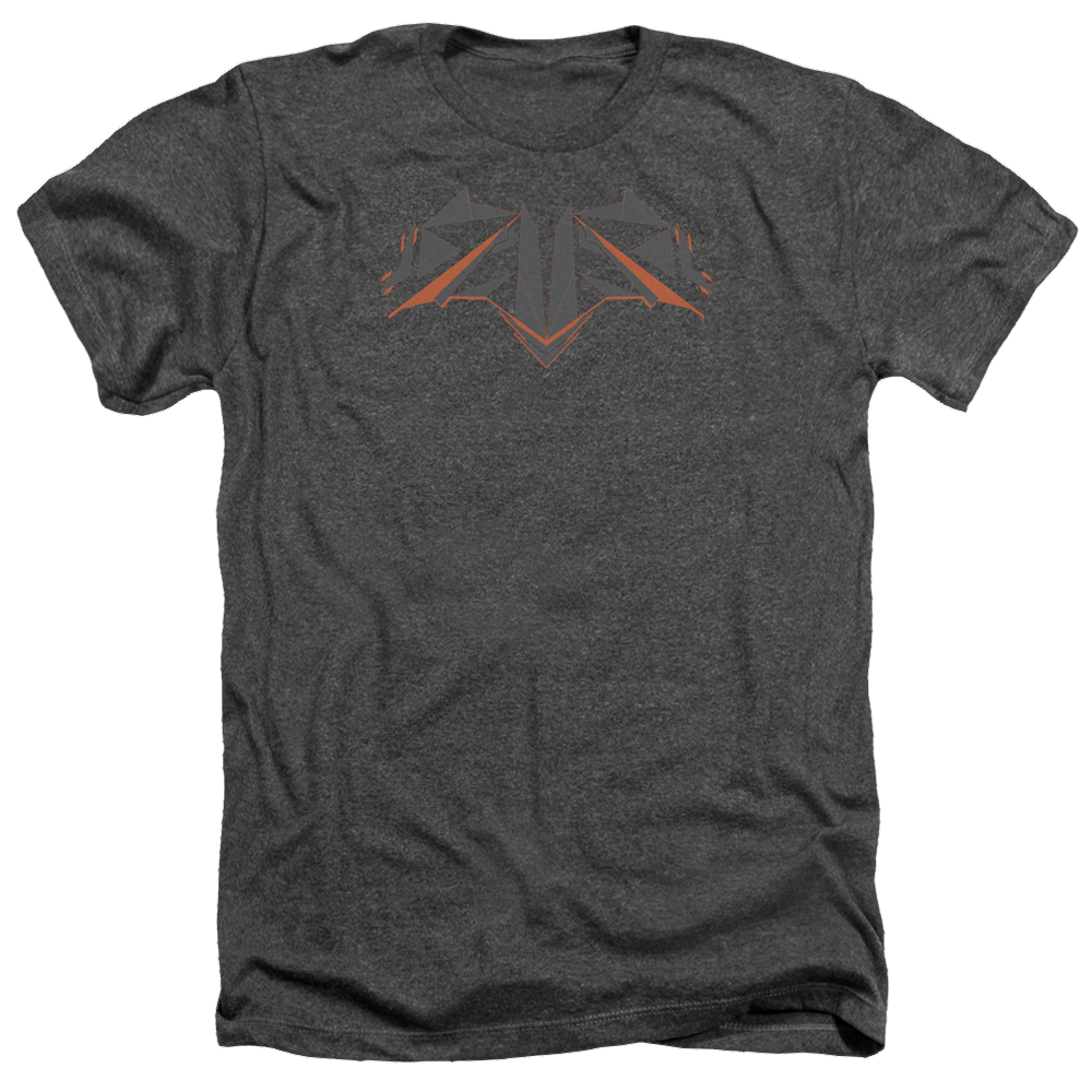 Batman v Superman Tech Bat Logo - Men's Heather T-Shirt Men's Heather T-Shirt Batman   