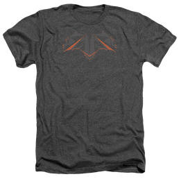 Batman v Superman Tech Bat Logo - Men's Heather T-Shirt Men's Heather T-Shirt Batman   
