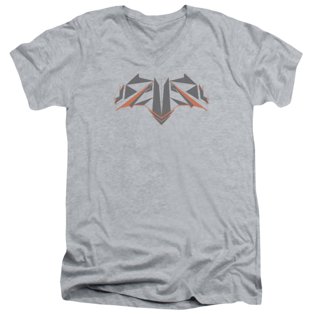 Batman v Superman Tech Bat Logo - Men's V-Neck T-Shirt Men's V-Neck T-Shirt Batman   