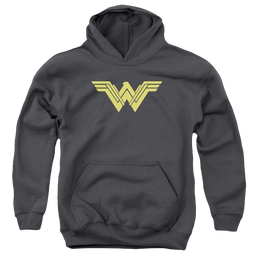Batman v Superman Clean Line Logo - Youth Hoodie Youth Hoodie (Ages 8-12) Batman   