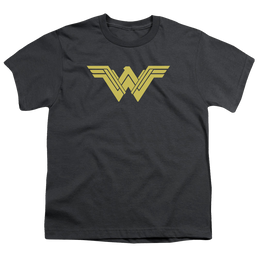 Batman v Superman Clean Line Logo - Youth T-Shirt Youth T-Shirt (Ages 8-12) Batman   
