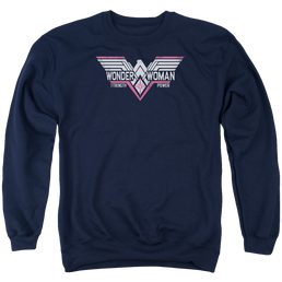 Batman v Superman Thunder Logo - Men's Crewneck Sweatshirt Men's Crewneck Sweatshirt Batman   
