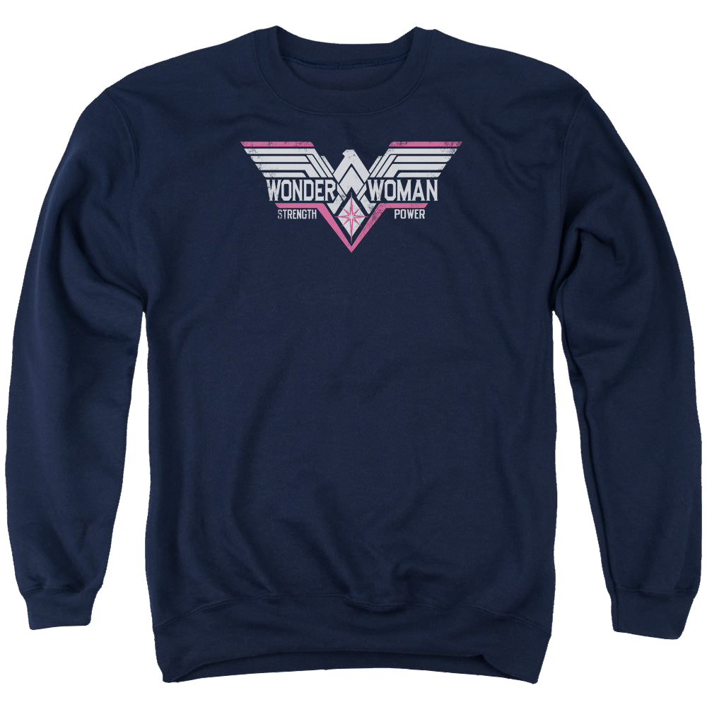 Batman v Superman Thunder Logo - Men's Crewneck Sweatshirt Men's Crewneck Sweatshirt Batman   