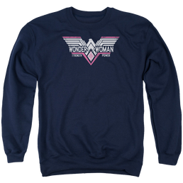 Batman v Superman Thunder Logo - Men's Crewneck Sweatshirt Men's Crewneck Sweatshirt Batman   