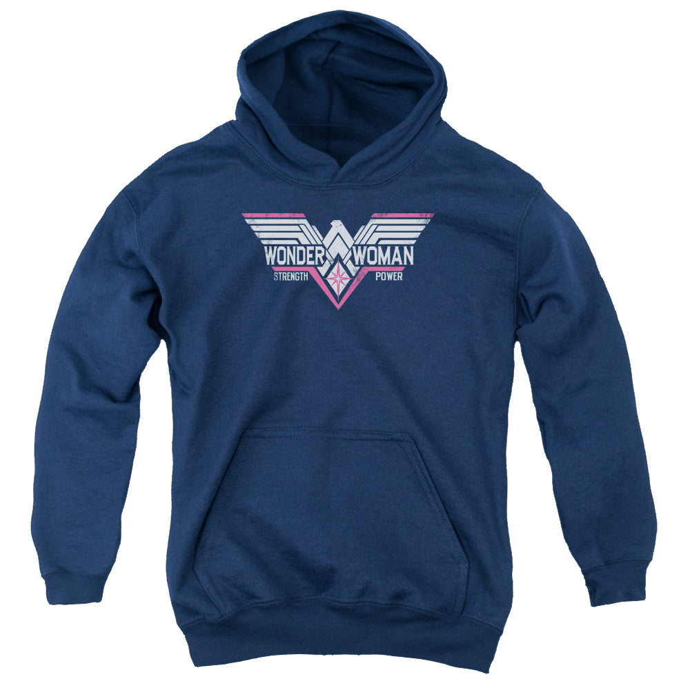 Batman v Superman Thunder Logo - Youth Hoodie Youth Hoodie (Ages 8-12) Batman   