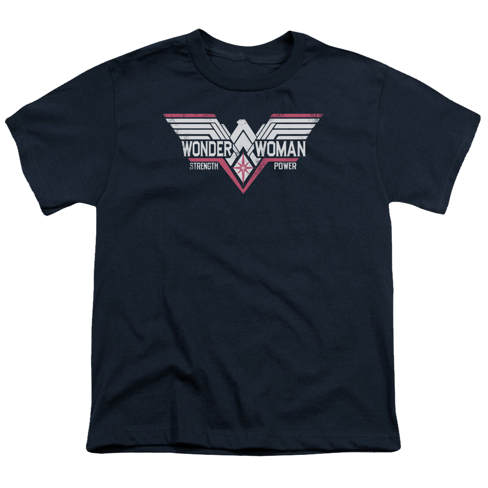 Batman v Superman Thunder Logo - Youth T-Shirt Youth T-Shirt (Ages 8-12) Batman   