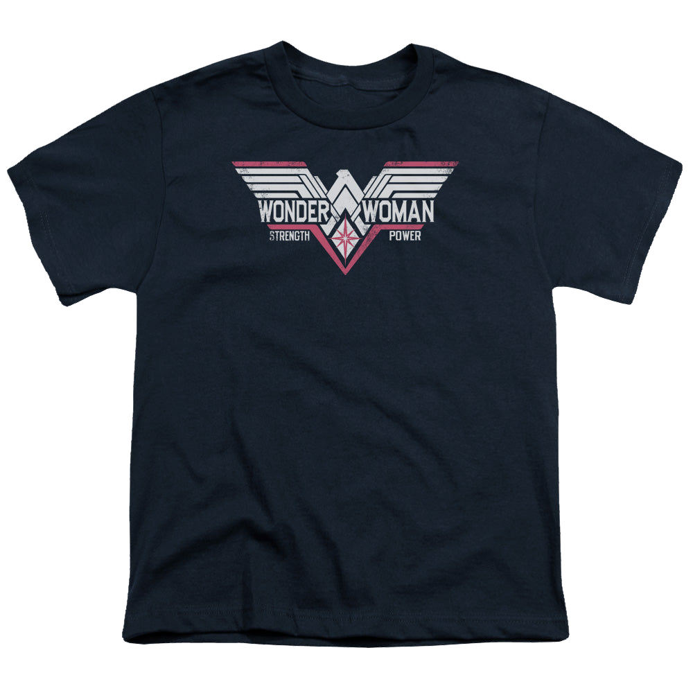 Batman v Superman Thunder Logo - Youth T-Shirt Youth T-Shirt (Ages 8-12) Batman   