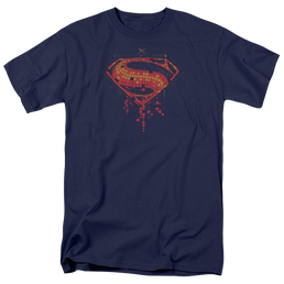 Batman v Superman Tech Super Logo - Men's Regular Fit T-Shirt Men's Regular Fit T-Shirt Batman   