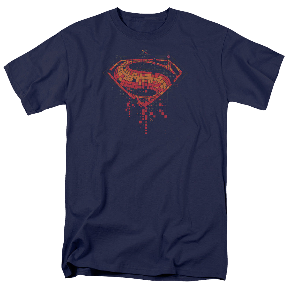 Batman v Superman Tech Super Logo - Men's Regular Fit T-Shirt Men's Regular Fit T-Shirt Batman   