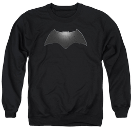 Batman v Superman Beveled Bat Logo - Men's Crewneck Sweatshirt Men's Crewneck Sweatshirt Batman   
