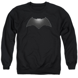 Batman v Superman Beveled Bat Logo - Men's Crewneck Sweatshirt Men's Crewneck Sweatshirt Batman   