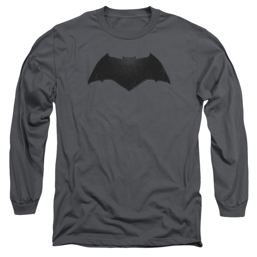 Batman v Superman Beveled Bat Logo - Men's Long Sleeve T-Shirt Men's Long Sleeve T-Shirt Batman   