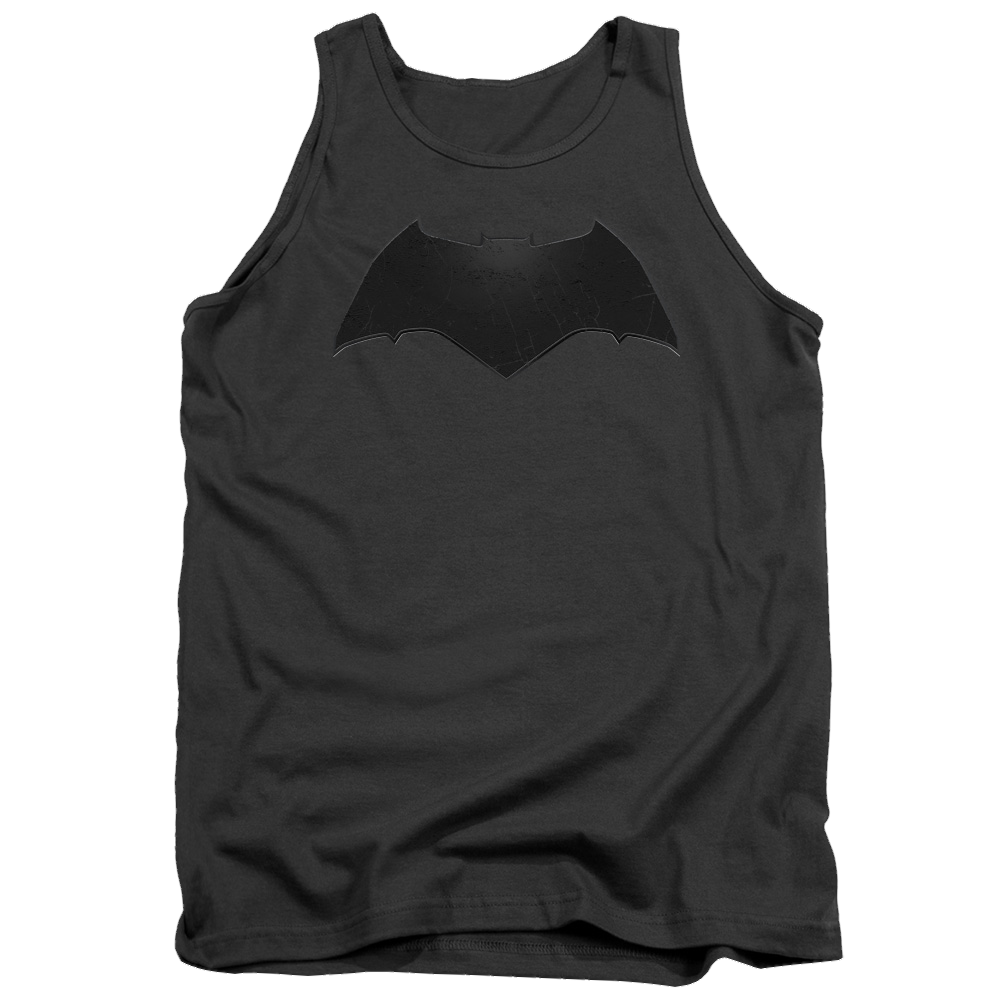 Batman v Superman Beveled Bat Logo - Men's Tank Top Men's Tank Batman   