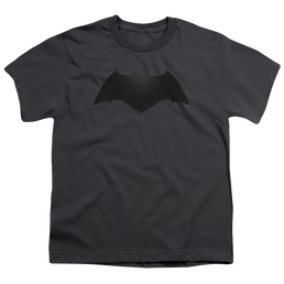 Batman v Superman Beveled Bat Logo - Youth T-Shirt Youth T-Shirt (Ages 8-12) Batman   