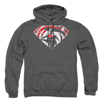 Batman v Superman Super Splatter Logo - Pullover Hoodie Pullover Hoodie Batman   
