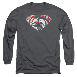 Batman v Superman Super Splatter Logo - Men's Long Sleeve T-Shirt Men's Long Sleeve T-Shirt Batman   