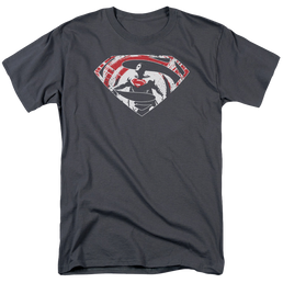 Batman v Superman Super Splatter Logo - Men's Regular Fit T-Shirt Men's Regular Fit T-Shirt Batman   