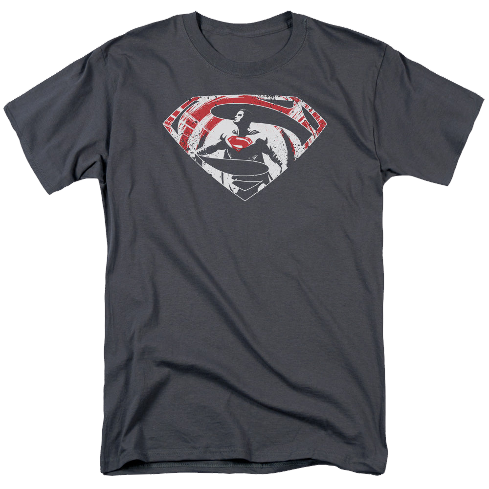 Batman v Superman Super Splatter Logo - Men's Regular Fit T-Shirt Men's Regular Fit T-Shirt Batman   