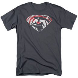 Batman v Superman Super Splatter Logo - Men's Regular Fit T-Shirt Men's Regular Fit T-Shirt Batman   