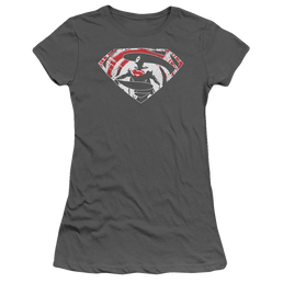 Batman v Superman Super Splatter Logo - Juniors T-Shirt Juniors T-Shirt Batman   