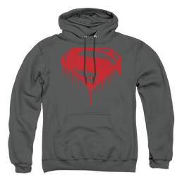 Batman v Superman Splattered - Pullover Hoodie Pullover Hoodie Batman   