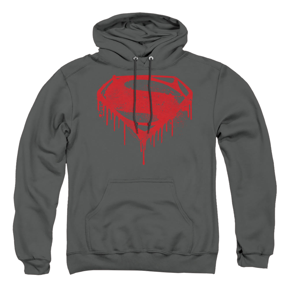 Batman v Superman Splattered - Pullover Hoodie Pullover Hoodie Batman   