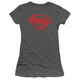 Batman v Superman Splattered - Juniors T-Shirt Juniors T-Shirt Batman   