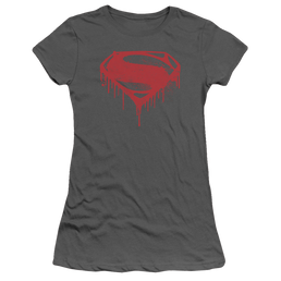 Batman v Superman Splattered - Juniors T-Shirt Juniors T-Shirt Batman   