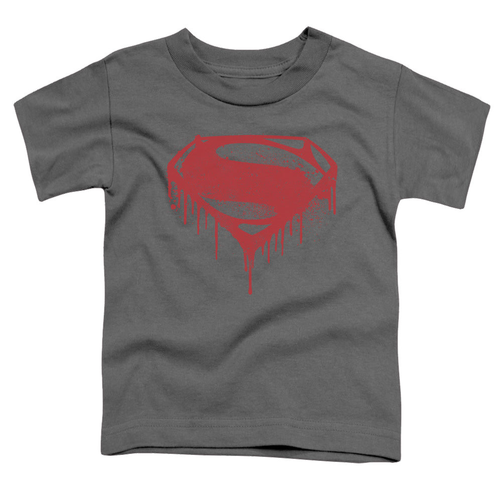 Batman v Superman Splattered - Kid's T-Shirt Kid's T-Shirt (Ages 4-7) Batman   
