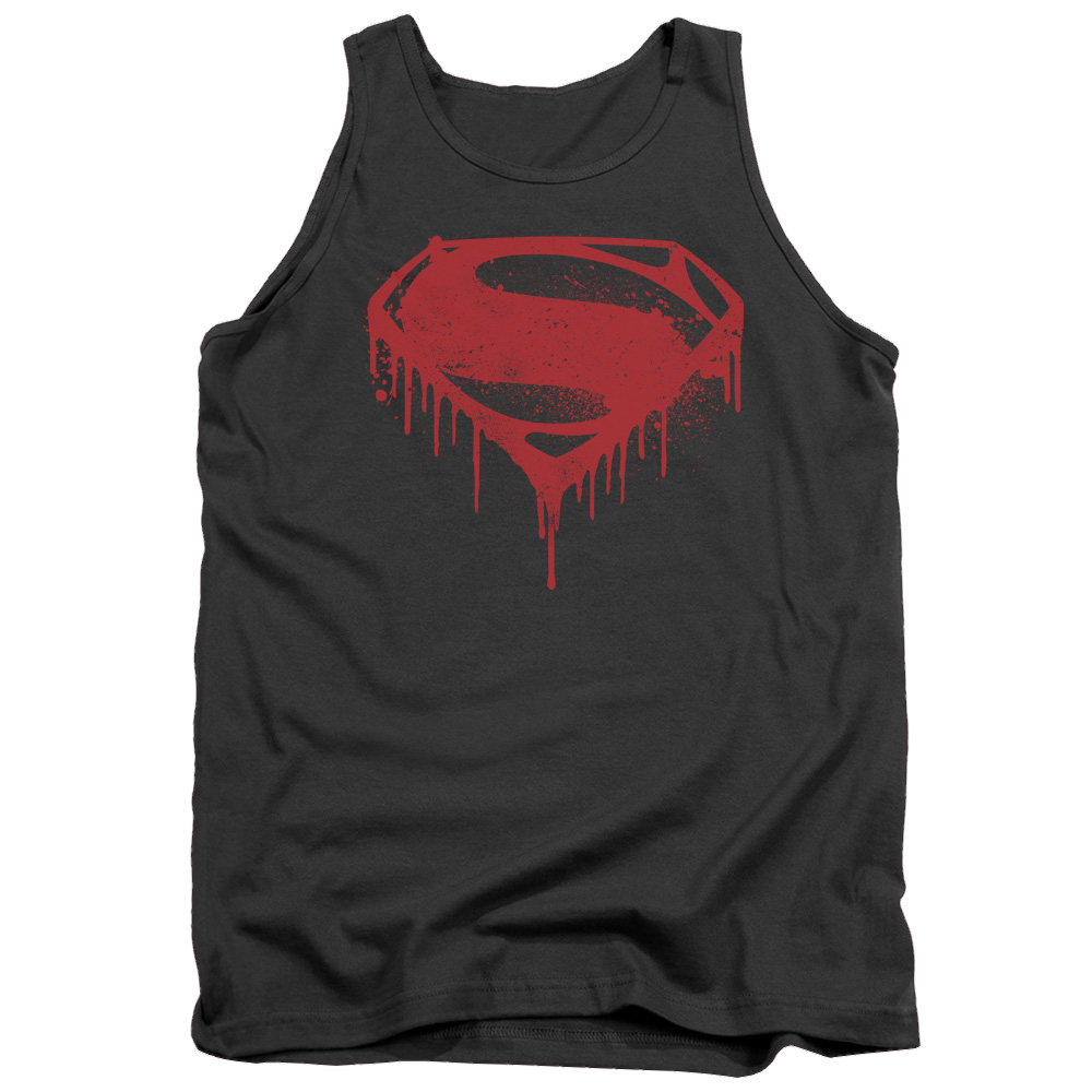 Batman v Superman Splattered - Men's Tank Top Men's Tank Batman   