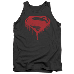 Batman v Superman Splattered - Men's Tank Top Men's Tank Batman   