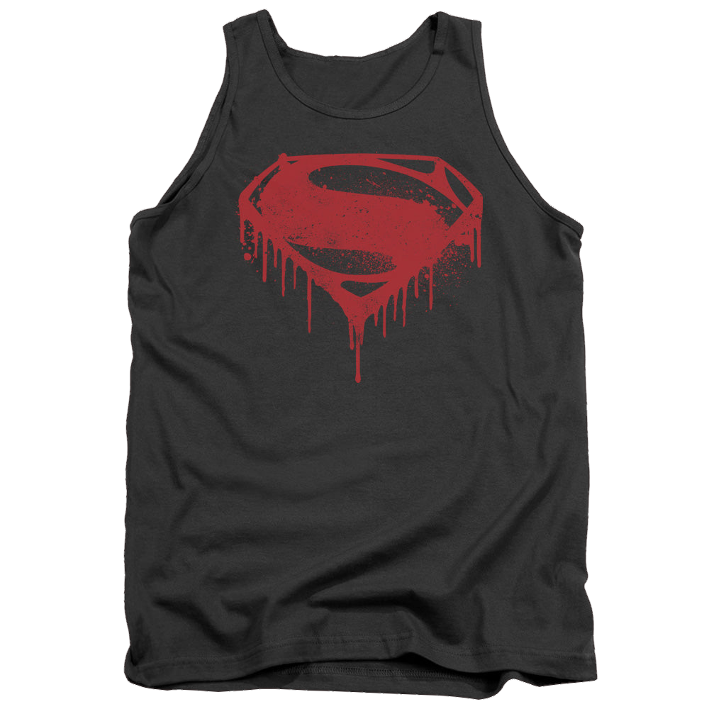 Batman v Superman Splattered - Men's Tank Top Men's Tank Batman   