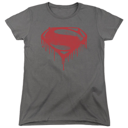 Batman v Superman Splattered - Women's T-Shirt Women's T-Shirt Batman   