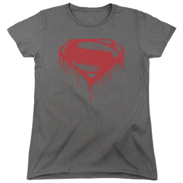 Batman v Superman Splattered - Women's T-Shirt Women's T-Shirt Batman   