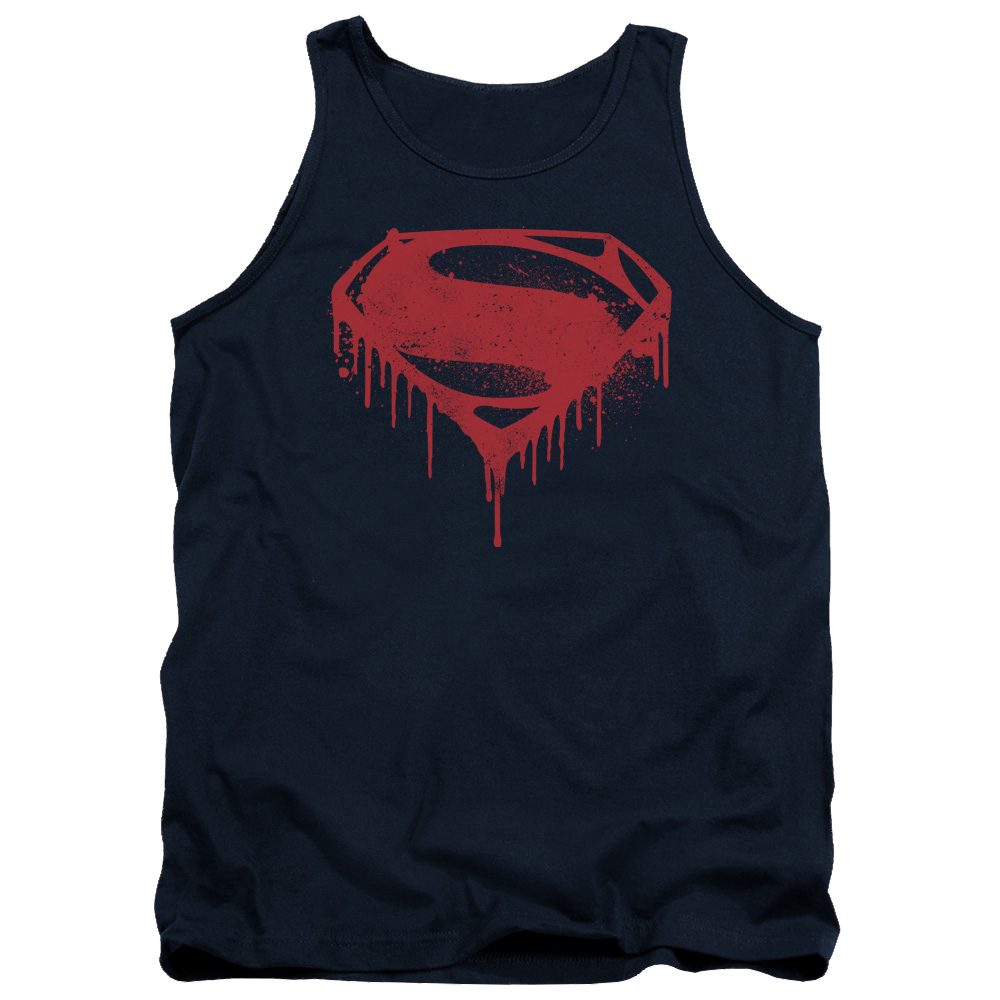 Batman v Superman Splattered - Men's Tank Top Men's Tank Batman   