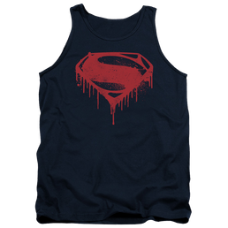 Batman v Superman Splattered - Men's Tank Top Men's Tank Batman   
