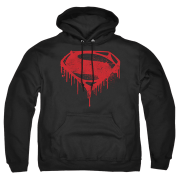 Batman v Superman Splattered - Pullover Hoodie Pullover Hoodie Batman   