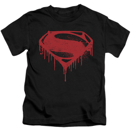 Batman v Superman Splattered - Kid's T-Shirt Kid's T-Shirt (Ages 4-7) Batman   