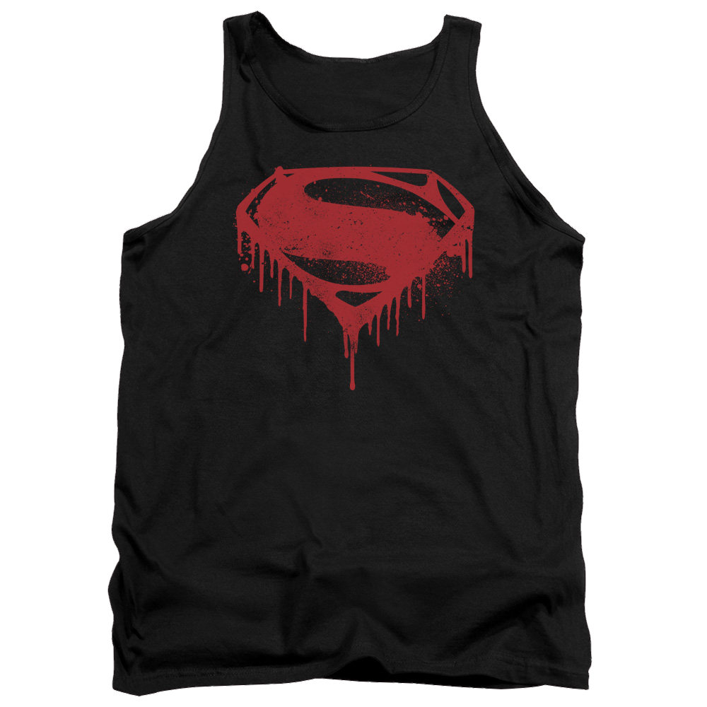 Batman v Superman Splattered - Men's Tank Top Men's Tank Batman   